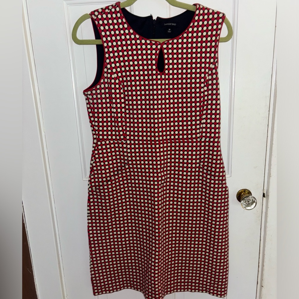 Polka Dot Land’s End Dress